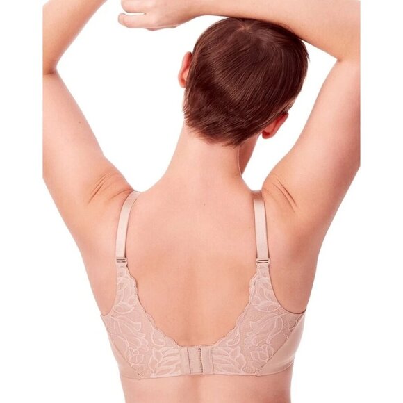 Bali 38C One Smooth U Dreamwire Shaping Underwire Bra DF6580 Nude Tan NWT - Picture 2 of 8